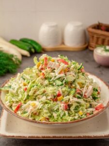 Крабовый с китайской капустой 